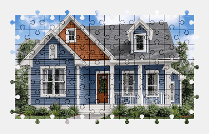 Jigsaw puzzle online house,building,architecture,colorful