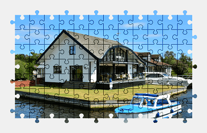Jigsaw puzzle online house,boat,building,colorful,architecture