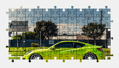 Jigsaw puzzle online hyundai,car,sports-car,vehicle,colorful