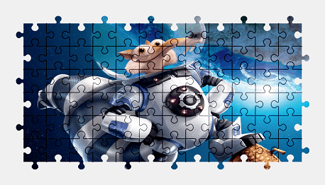 Jigsaw puzzle online ice-age,cartoon,colorful,character