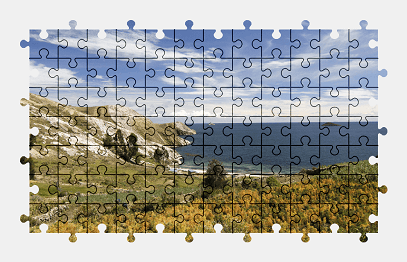 Jigsaw puzzle online island,landscape,nature