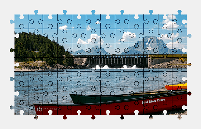 Jigsaw puzzle online lake,wyoming,mountains,colorful,landscape,usa