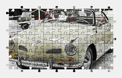 Jigsaw puzzle online vw,car,retro,old,volkswagen