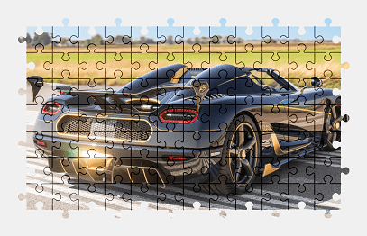 Jigsaw puzzle online koenigsegg,sports-car,car,colorful,vehicle