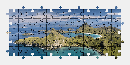 Jigsaw puzzle online indonesia,landscape,colorful,island,park