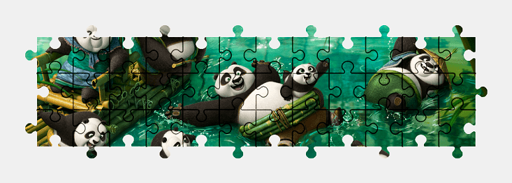 Jigsaw puzzle online kung-fu-panda,colorful,cartoon,character