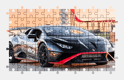 Jigsaw puzzle online lamborghini,sports-car,car,colorful