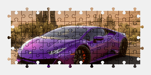 Jigsaw puzzle online lamborghini,sports-car,car,colorful
