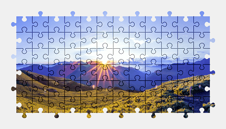 Jigsaw puzzle online colorful,landscape