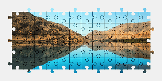 Jigsaw puzzle online landscape,colorful,nature,lake