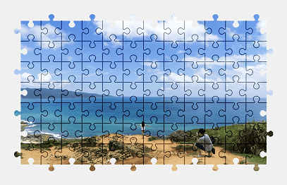 Jigsaw puzzle online seascape,taiwan,landscape,nature