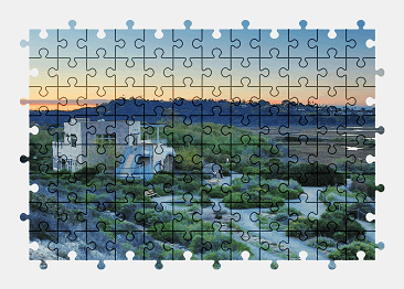 Jigsaw puzzle online nature,landscape,california