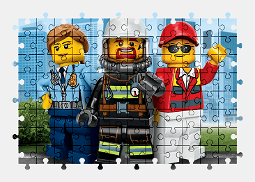 Jigsaw puzzle online lego,minifigure,colorful,toy