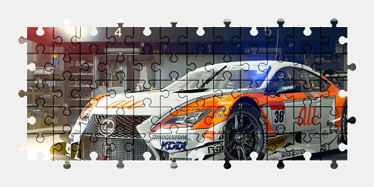 Jigsaw puzzle online lexus,sports-car,gran-turismo,video-games,colorful,car,vehicle