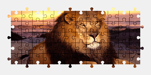 Jigsaw puzzle online lion,animal,cat