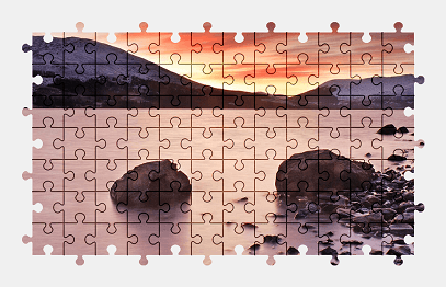 Jigsaw puzzle online scotland,mountains,nature,lake,colorful