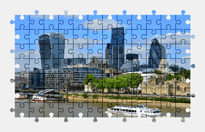 Jigsaw puzzle online london,city,england,building,architecture,skyscraper,colorful