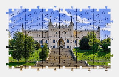 Jigsaw puzzle online castle,poland,building,architecture,colorful