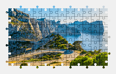 Jigsaw puzzle online mallorca,spain,island,colorful,nature