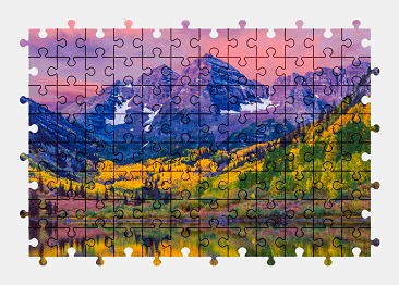 Jigsaw puzzle online mountains,autumn,landscape,lake,colorado,usa,nature,colorful