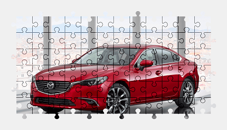 Jigsaw puzzle online mazda,car,colorful