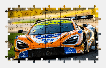 Jigsaw puzzle online mclaren,sports-car,car,colorful,vehicle,sport,race