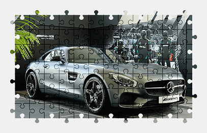 Jigsaw puzzle online mercedes-benz,car,mercedes