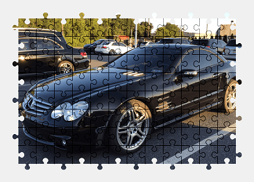 Jigsaw puzzle online mercedes-benz,car