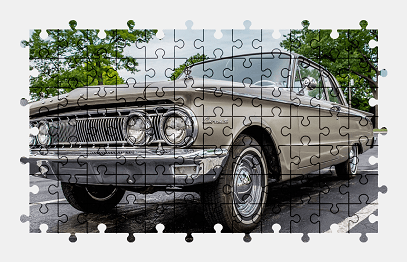 Jigsaw puzzle online car,classic,mercury