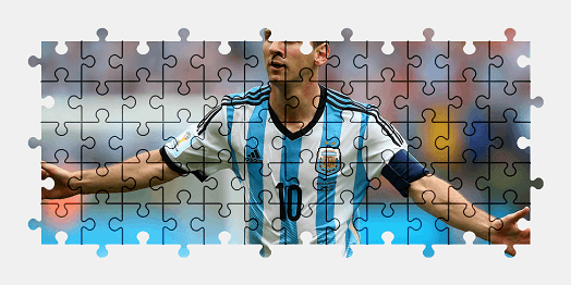 Jigsaw puzzle online messi,sport,football,soccer
