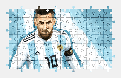 Jigsaw puzzle online messi,football,sport,colorful,soccer