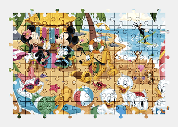 Jigsaw puzzle online mickey-mouse,cartoon,character,colorful