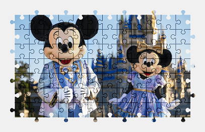Jigsaw puzzle online mickey-mouse,character,disney,cartoon,colorful