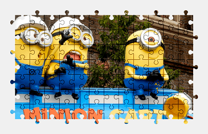 Jigsaw puzzle online minions,character,colorful