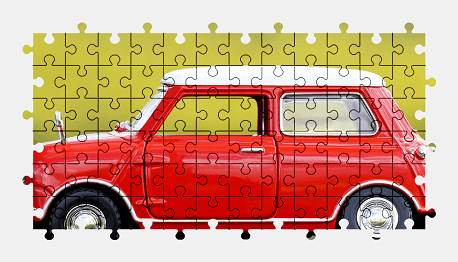 Jigsaw puzzle online car,model-car,colorful,toy