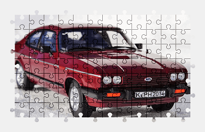 Jigsaw puzzle online ford,model-car,toy,car,snow,vehicle,colorful