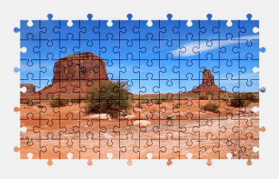 Jigsaw puzzle online monument-valley,arizona,usa,nature,mountains,landscape,desert,colorful
