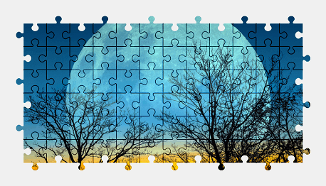 Jigsaw puzzle online nature,tree,sky,colorful,fantasy