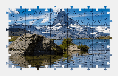 Jigsaw puzzle online mountains,lake,italy,switzerland,nature,landscape,colorful