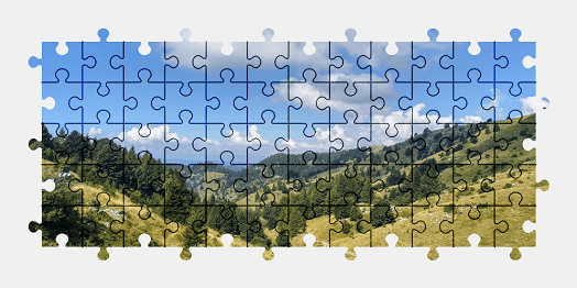 Jigsaw puzzle online mountains,nature,landscape