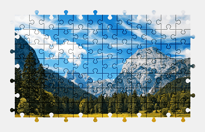 Jigsaw puzzle online mountains,nature,colorful,landscape