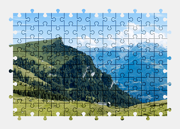 Jigsaw puzzle online mountains,switzerland,landscape,nature,colorful