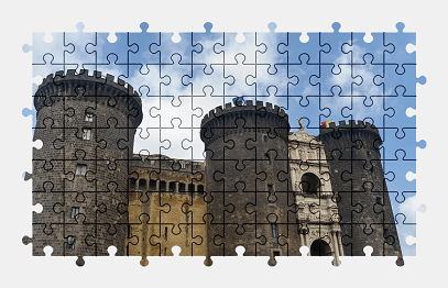 Jigsaw puzzle online italy,castle,tower,architecture,building