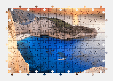 Jigsaw puzzle online beach,greece,seascape,colorful,nature