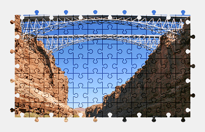 Jigsaw puzzle online bridge,arizona,usa