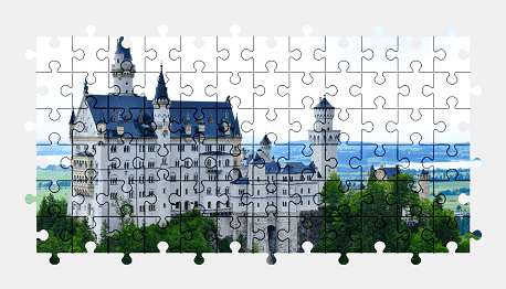 Jigsaw puzzle online castle,palace,germany,building,architecture