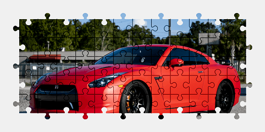Jigsaw puzzle online nissan,car,vehicle