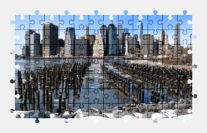 Jigsaw puzzle online new-york,city,manhattan,skyscraper,building,architecture,usa