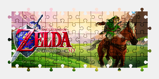 Jigsaw puzzle online the-legend-of-zelda,video-games,character,colorful