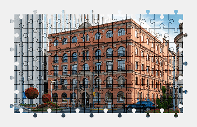 Jigsaw puzzle online building,city,shanghai,china,architecture,old